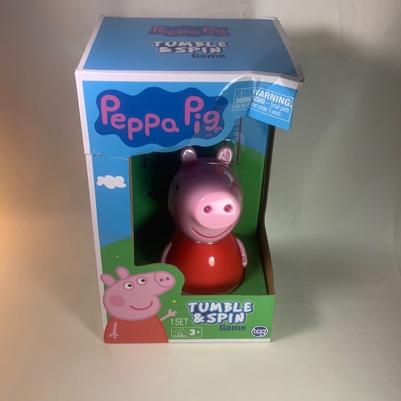 Peppa Pig Toys Peps Pig Tumble Spin Game Set Age 3 24 Play Kids